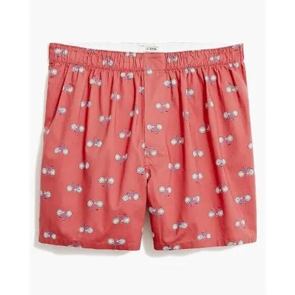 NWOT J. Crew Bicycle Print Boxers Size M - Picture 1 of 4